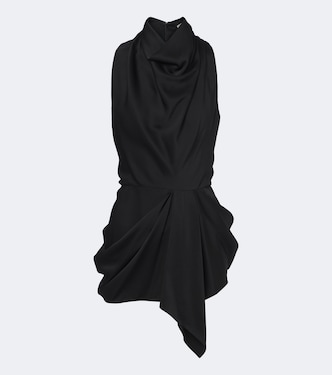 Draped satin top | Givenchy