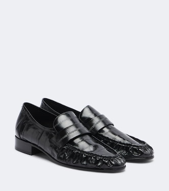 Soft Two eel leather loafers | The Row