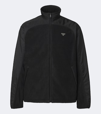 Re-Nylon and fleece jacket | Prada