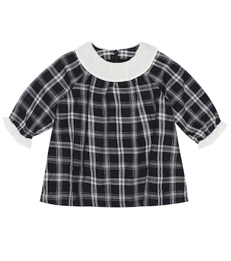 Baby checked cotton dress | Tartine et Chocolat