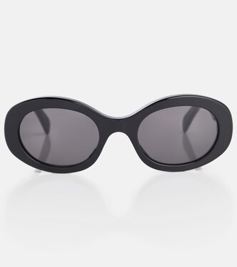 Triomphe 01 oval sunglasses | Celine Eyewear