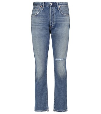 Corey distressed low-rise slim jeans | Citizens of Humanity
