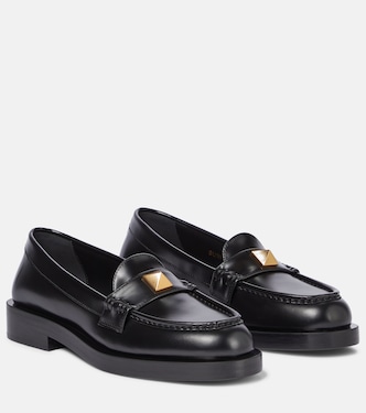 Mocasines Roman Stud de piel | Valentino Garavani