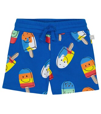 Baby printed cotton shorts | Stella McCartney Kids