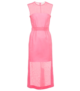 Robe midi Fresco en voile de coton | Sportmax