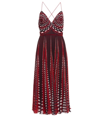 Robe midi Oceanid imprimée | Altuzarra