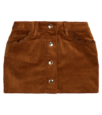 Gonna in velluto a coste | Chloé Kids