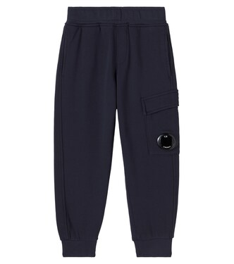 Basic cotton fleece sweatpants | C.P. Company Kids