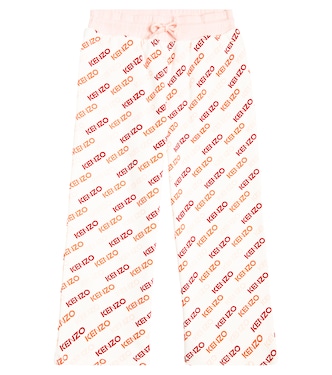 بنطلون رياضي من القطن المخلوط بلوغو | Kenzo Kids