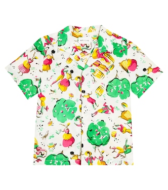 Sault printed cotton shirt | Morley