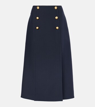 Crepe Couture midi skirt | Valentino