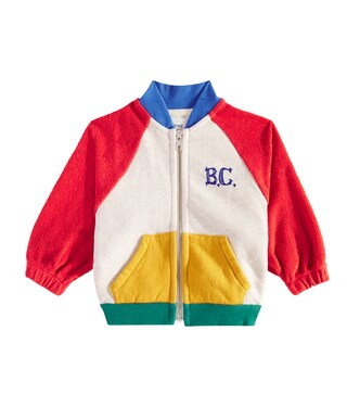 Baby B.C. colorblocked cotton track jacket | Bobo Choses