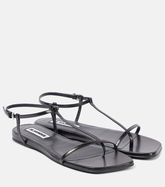 Leather thong sandals | Jil Sander