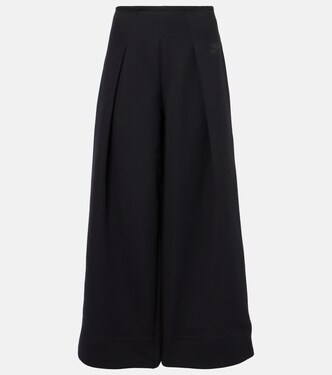 Pleated cotton-blend fleece sweatpants | Nike