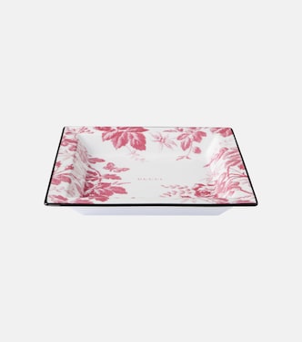 Herbarium Large porcelain decorative tray | Gucci