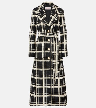 Mossi wool-blend tweed coat | Valentino