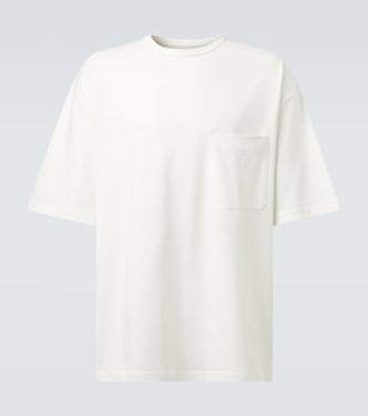 Boxy cotton and linen T-shirt | Lemaire