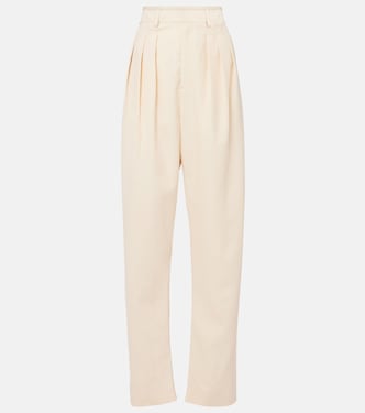 Wool-blend gabardine tapered pants | Lemaire