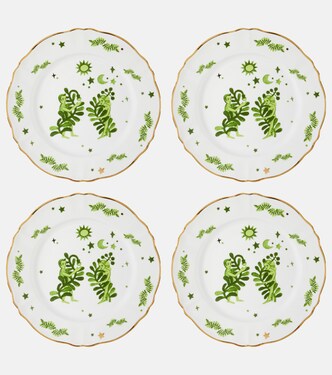 Eden set of 4 porcelain dinner plates | Bitossi