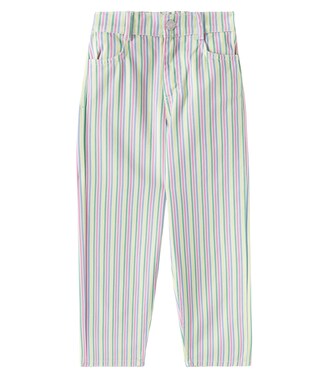 Tifon striped cotton straight pants | The New Society