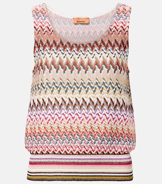 Zigzag lamé top | Missoni