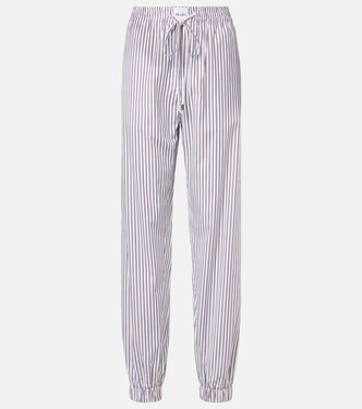 Striped cotton sweatpants | The Attico
