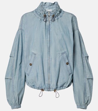 Plume chambray bomber jacket | Marant Etoile