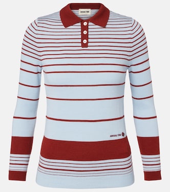 Striped polo sweater | Shushu/Tong