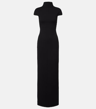 Lang crêpe maxi dress | Solace London