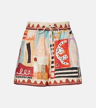 X LRNCE Bermuda-Shorts Michelle aus Leinen | Alémais