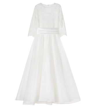 Vestido Flavia con encaje | Il Gufo