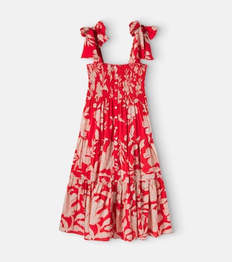Abito Triny con stampa floreale | Poupette St Barth Kids