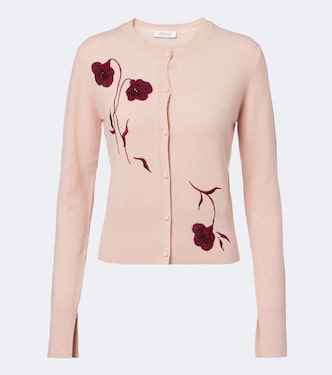 Cárdigan con aplique floral | Erdem