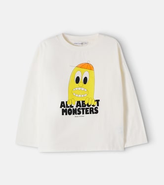 Longsleeve Bigtooth Lemon aus Baumwoll-Jersey | Bobo Choses