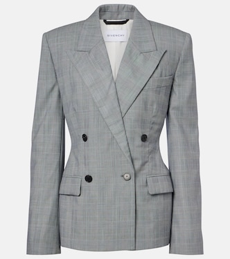 Checked wool jacket | Givenchy