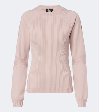 Ribbed-knit wool-blend sweater | Moncler Grenoble