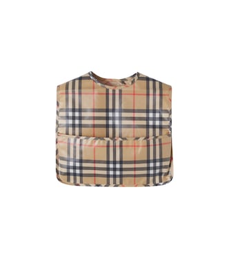 Baby Burberry Check cotton bib | Burberry Kids