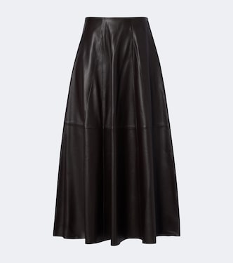 Falda midi Eleni de ante | Arma