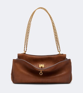 Bolso al hombro Rodeo East West de piel | Balenciaga