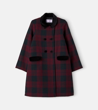 Arrieta checked coat | La Coqueta
