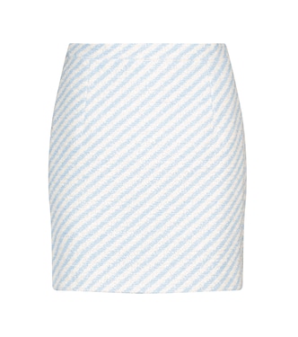 Minifalda de tweed de rayas | Alessandra Rich