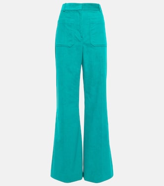 Pantalon ample Alina en velours côtelé de coton | Victoria Beckham
