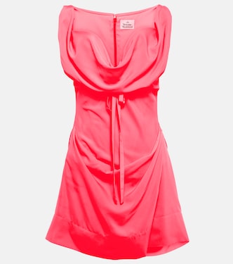 Draped crêpe minidress | Vivienne Westwood