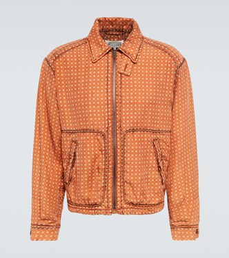 Veste bomber en soie | Maison Margiela