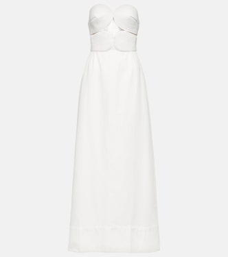 Maxikleid aus Matelassé | Adriana Degreas