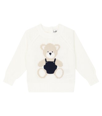 Baby cotton sweater | Il Gufo