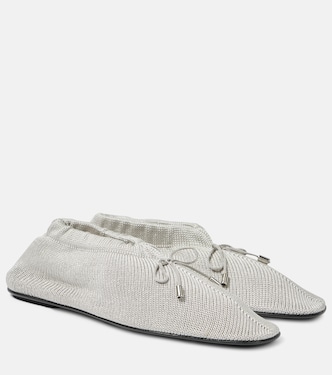 Ballerinas aus Strick | Toteme