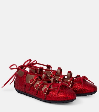 Ballerinas Ghillie mit Glitter | Simone Rocha