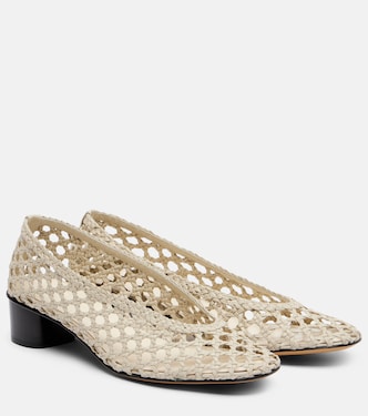 40 woven leather pumps | Le Monde Béryl