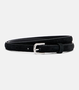 Slim suede belt | Toteme